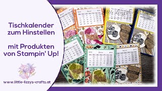 Adventmarktserie 2018 14 Tischkalender zum Aufstellen [upl. by Ahseret40]