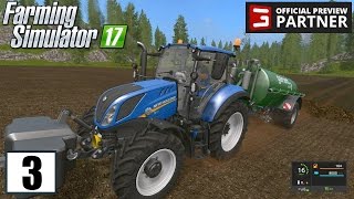 Farming Simulator 17 3  Wykonywanie misji dla sąsiadów  gameplay pl [upl. by Hsirk]