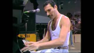 Queen  Bohemian Rhapsody Live Aid 7131985 [upl. by Tarrsus481]