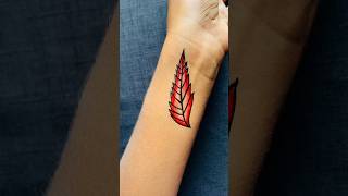 Leaf tattoo idea shorts tattoo trending [upl. by Cl]