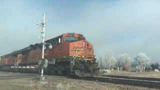 Trains on the BNSF Marshall and Corson Subdivisions MarchJuly 2022 [upl. by Eseer996]