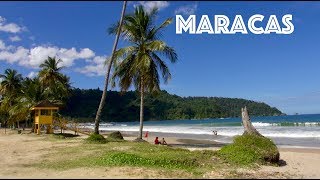 Trinidad amp Tobago Maracas Beach 🇹🇹 [upl. by Ahsenhoj841]