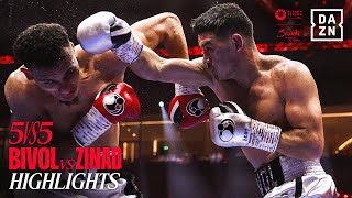 HIGHLIGHTS  Dmitry Bivol vs Malik Zinad Riyadh Season [upl. by Adias]