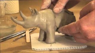 Making a Simple Animal out of Clay [upl. by Noied]