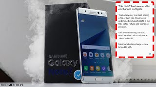 Restoring the quotexplosivequot RECALLED Galaxy Note7 [upl. by Friedrick653]