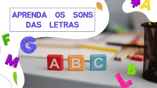 Aprenda a fazer os sons das letras aprenda o alfabeto em português [upl. by Nickolai]