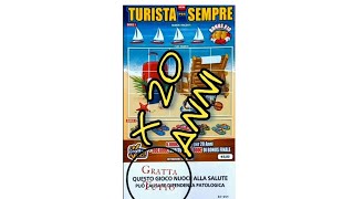 Gratta e vinci di oggi è Turista X Sempre da 5euro [upl. by Foah402]