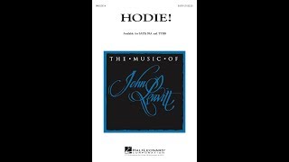 Hodie SATB Choir  Arranged by John Leavitt [upl. by Giacomo]