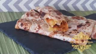 Mhadjeb  Mahjouba recette Algerienne  Msemen farci Algérien Recette Ramadan par Etape avec Astuce [upl. by Ahsimed155]