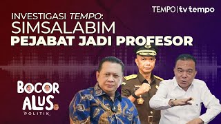 Gelar Profesor Janggal Bambang Soesatyo Sufmi Dasco Ahmad hingga Anak Wapres  Bocor Alus Politik [upl. by Melantha]