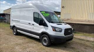 SOLD2018 Ford T250 HiTop Transit Cargo Van For Sale [upl. by Aneleh]