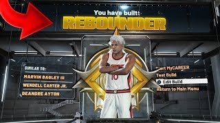 FIRST LEGEND quotREBOUNDERquot BUILD ON NBA2K20RARESTBUILD [upl. by Belloir]