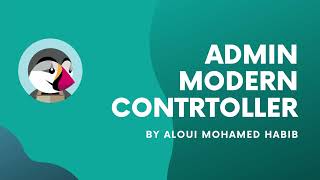 Prestashop Admin modern controller  Create the module  1 [upl. by Helse295]