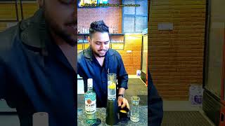 Bacardi cocktail recipe with water 🌊💦viral drink cocktail bartender reels [upl. by Papagena]