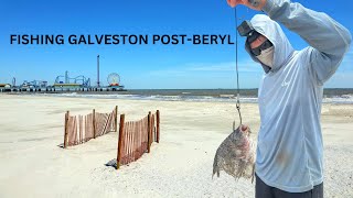 Hurricane Beryl The Galveston Fishing Adventure You Didnt Expect [upl. by Enitnemelc]