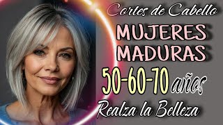 REJUVENECE al Instante ESTILOS y CORTES DE CABELLO MEDIA MELENA 💇‍♀️ Para Mujeres MADURAS del 2024 [upl. by Dumah]