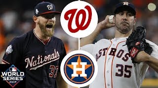 Washington Nationals vs Houston Astros Highlights  World Series Game 2 2019 [upl. by Estrella]