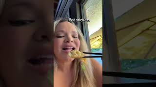 Trisha Paytas Epic McDonalds Eating Day Indulging in Mouthwatering Delights [upl. by Alohs592]