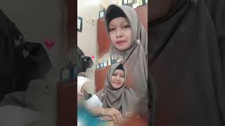 Kerudung Hadiah Dari Galeri Anisa Segiempat Aku Kreasikan Seperti Pakai Pashmina masyaallah [upl. by Reiche]