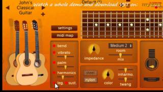 Spicy Guitar  Free VST  myVST Demo [upl. by Lamdin]