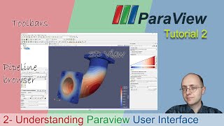 Paraview Tuto 2 Understanding the User Interface [upl. by Wadsworth539]