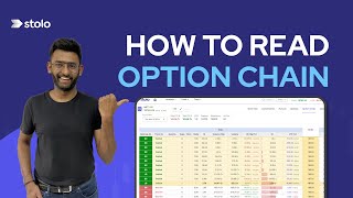 Explained Option Chain Analysis  How to Read Option Chain on Stolo [upl. by Katalin882]