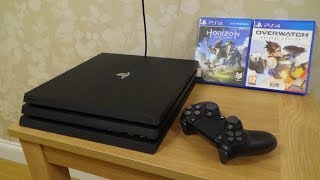 How to SETUP the PS4 PRO Console for Beginners [upl. by Airrat]