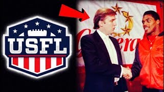 The USFL The league that tried to compete with the NFL [upl. by Ernesto]