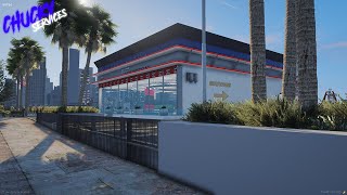 Liberty City FiveM MLO  Car Dealership  NYCNew York City [upl. by Ardnuhs]