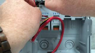 Wiring the Weathermatic ProLine Controller [upl. by Derfla878]