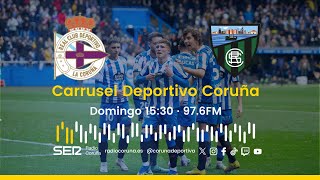 Deportivo  Sestao River  En directo en Carrusel Deportivo Coruña [upl. by Hoxie712]