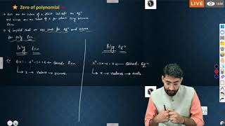 How To Zero of polynomial jee2025 polynomialfunction iit [upl. by Ilrahc430]