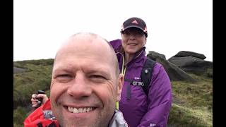 Kinder Scout walk from Edale up Jacobs ladder [upl. by Budd]