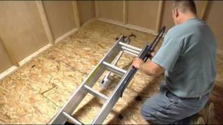 Werner Compact Attic Ladder  Short Installation Video [upl. by Hashimoto895]