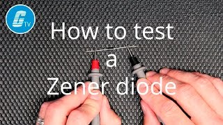 How to Test A Zener Diode [upl. by Noneek]