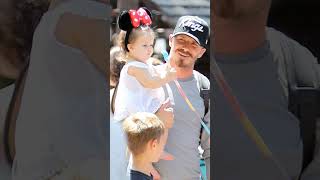 Harper Beckham with dad David Beckham ❤ hollywood family shorts davidbeckham victoriabeckham [upl. by Audie]