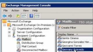 Crear un Alias de correo en Exchange Server 2010 [upl. by Yrreb]