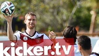 Nationalelf  Per wird 100  Mertesackers Aufstieg in die Elite  kickertv [upl. by Calvo965]