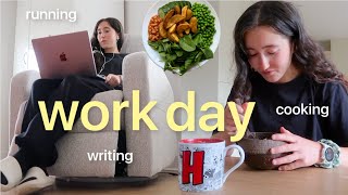 Working From Home With My Boyfriend  A Realistic Day In My Life [upl. by Ylatfen756]