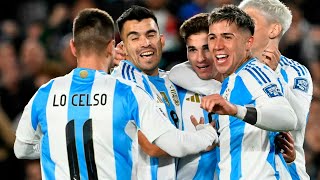 ARGENTINA Golea a CHILE 30  ELIMINATORIAS SUDAMERICANAS 2026 [upl. by Alyakim]