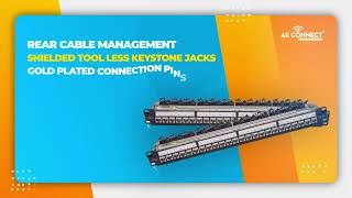 24Port Cat6A Patch Panel  High Performing Patch Panels [upl. by Enrak]