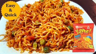 Yippee Recipe  Yippee Noodles Recipe  Yippee Masala Noodles Recipe in Hindi  maggi recipe yippee [upl. by Suirtimed]