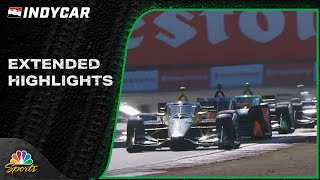 IndyCar Series EXTENDED HIGHLIGHTS Firestone Grand Prix of Monterey  62324  Motorsports on NBC [upl. by Eneryc]