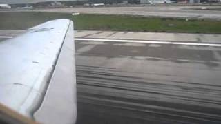 SarAvia Yak42D  Landing Rwy 14R at Moscow Domodedovo International Airport DME Russia [upl. by Nnateragram]