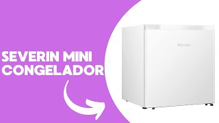 SEVERIN Mini congelador con 4 estrellas de congelación congelador pequeño con estante de vidrio [upl. by Beller]