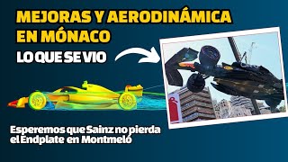 Lo que se vio en Mónaco fue importante el suelo del Red Bull y los pontones de Mercedes [upl. by Tnecillim]