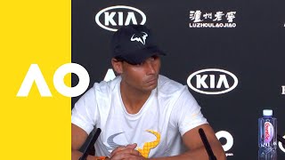 Rafael Nadal press conference 1R  Australian Open 2019 [upl. by Neeliak]