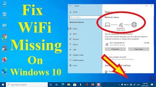 Fix Windows 10 WiFi Problems 3 Solutions [upl. by Ethelda]