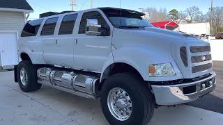 2006 Ford F650 Excursion Six Door Custom Build Diesel [upl. by Joiner513]