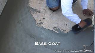 Deck Coating and Waterproofing Riverside County CA  Prestige Decking 1 Deck Coating Contractor [upl. by Acissj]